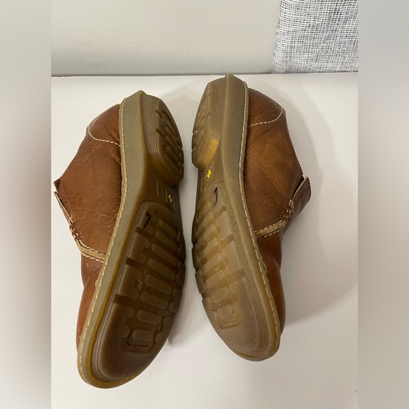 Dr.MARTENS 3A65 Men’s Light Brown Leather Slip On Shoes Sz 8 M Retro Y2K Unisex - Picture 2 of 8